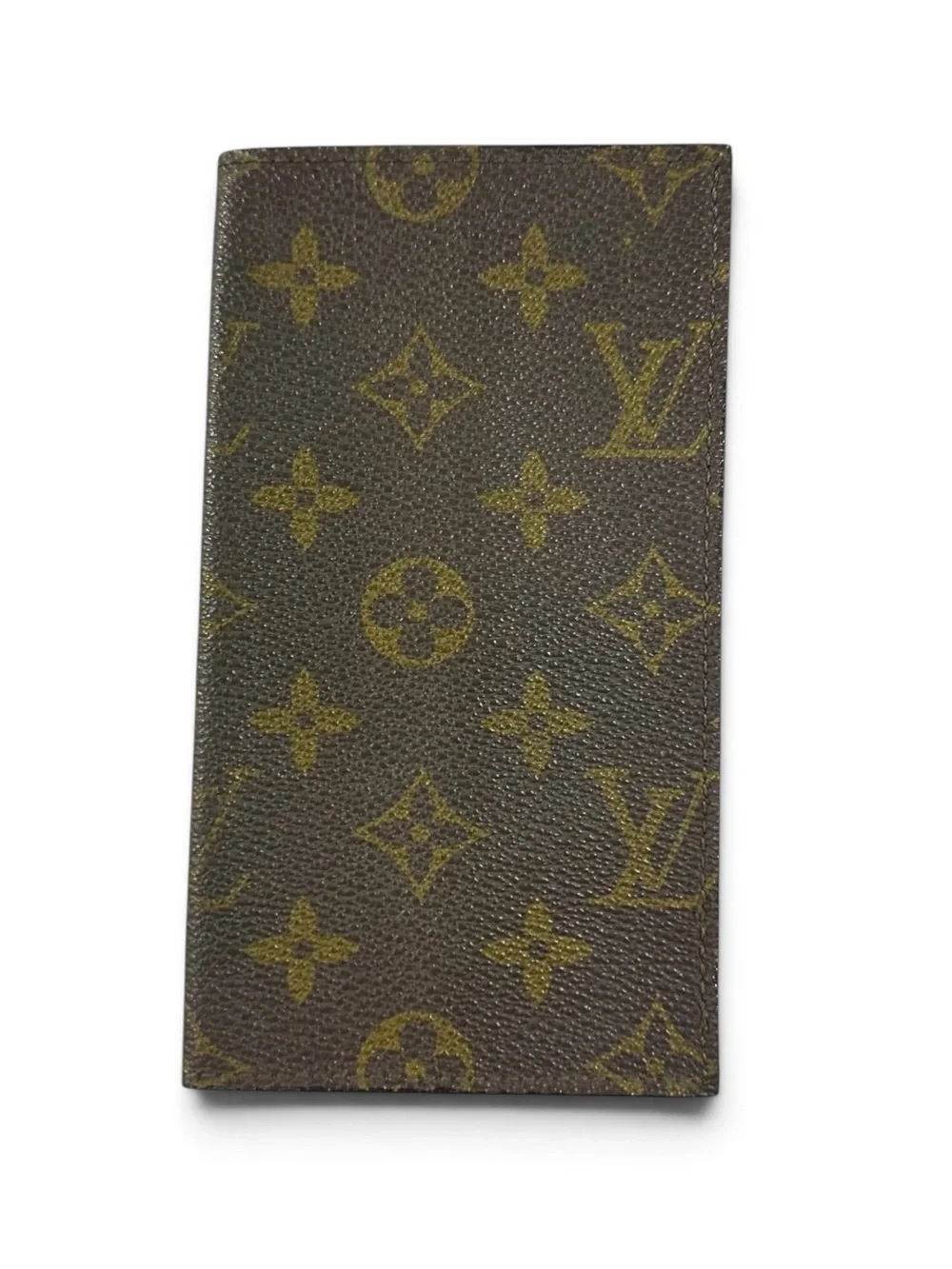 Louis Vuitton Monogram Vintage Leather Checkbook & Bill Holder